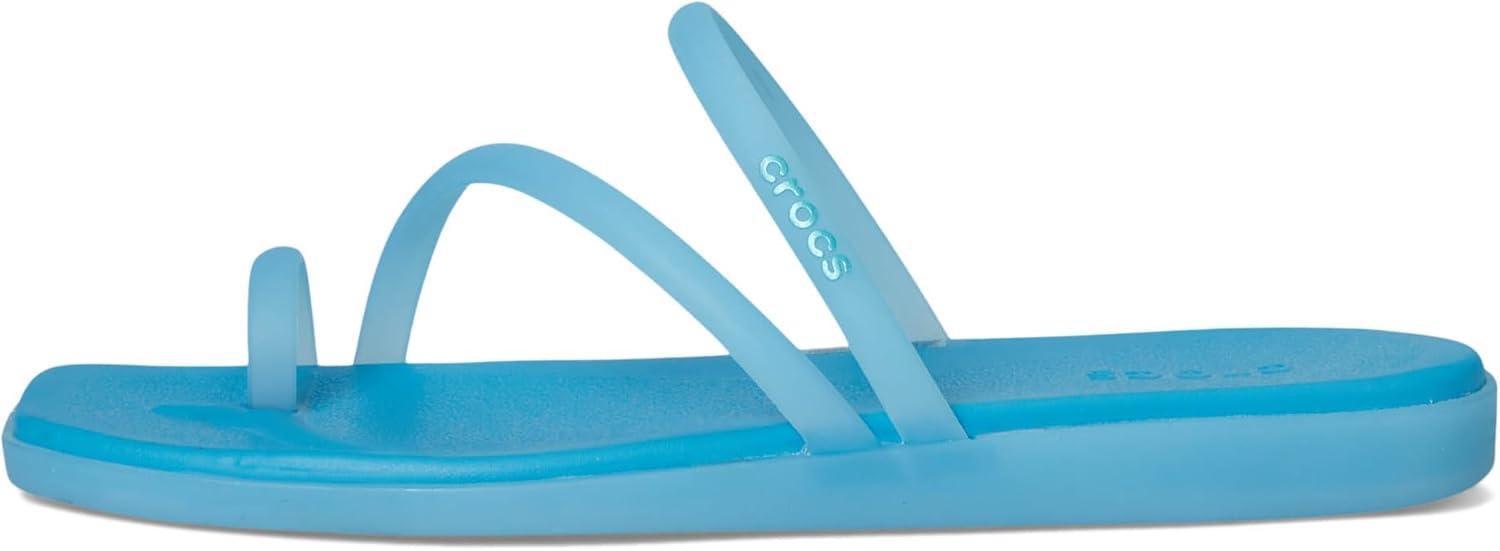 imageCrocs Womens Miami Toe Loop SandalsTinted Glass