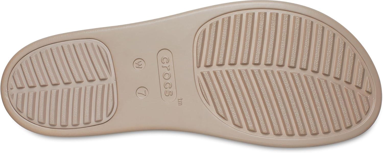 imageCrocs womens Brooklyn Ankle Strap WedgesBlackMushroom