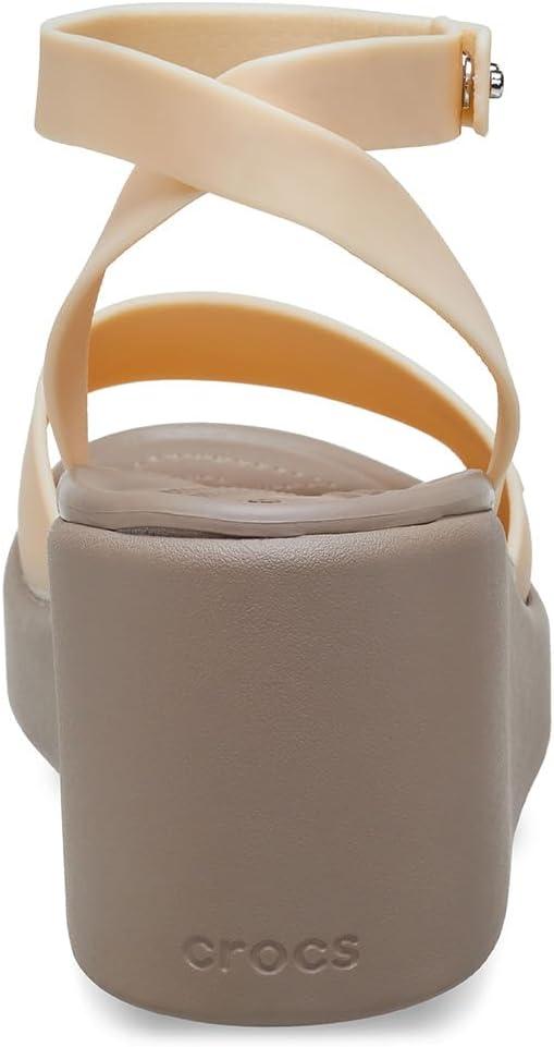 imageCrocs womens Brooklyn Ankle Strap WedgesShitake