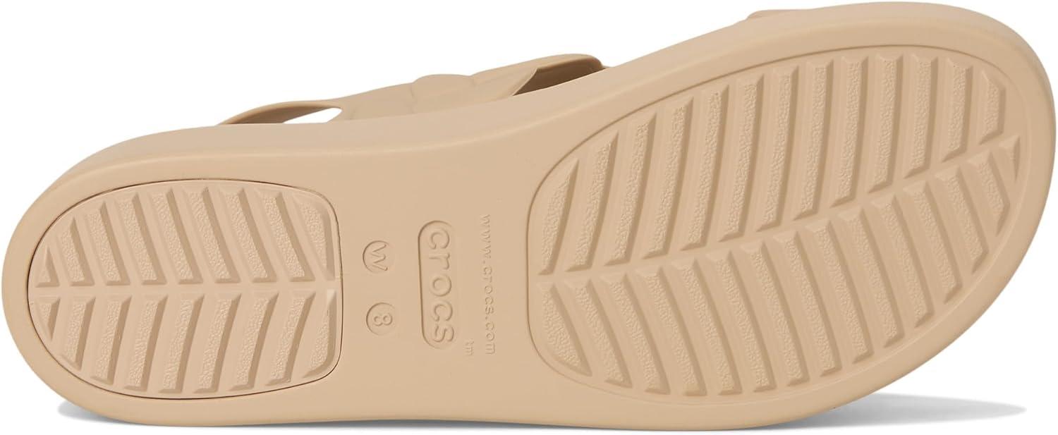 imageCrocs womens Brooklyn Woven Low WedgeChai