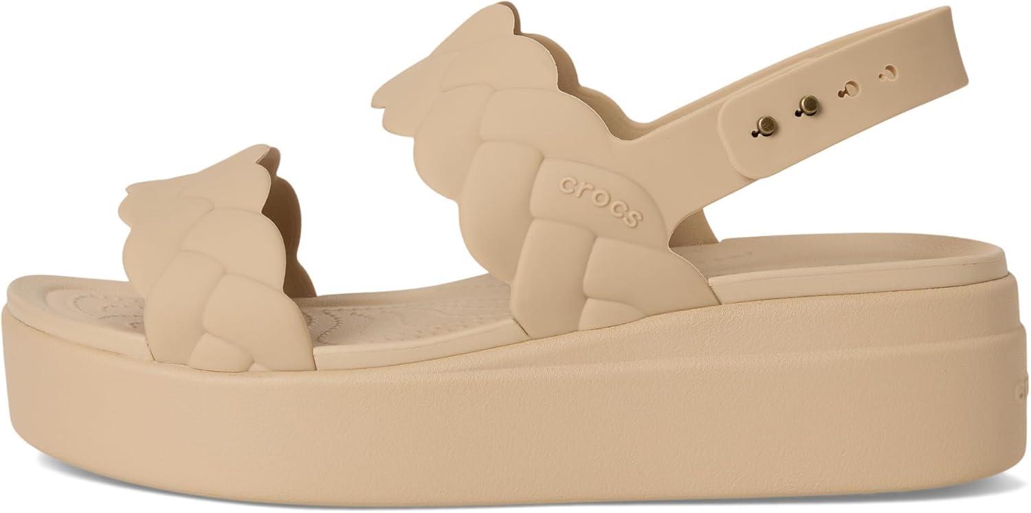 imageCrocs womens Brooklyn Woven Low WedgeChai