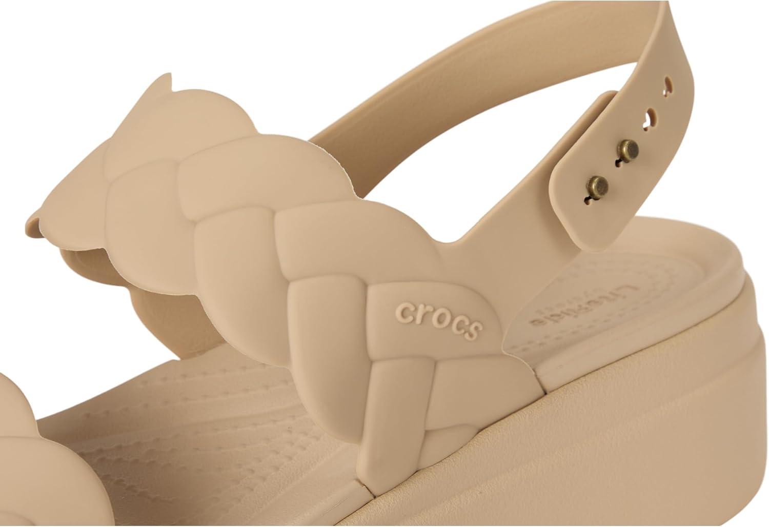 imageCrocs womens Brooklyn Woven Low WedgeChai