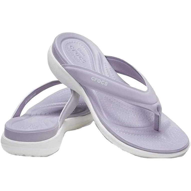imageCrocs womens Capri V Sporty Flip FlopFlipFlopMauve Mist
