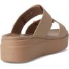 Crocs Brooklyn Buckle Low Wedge(Latte)