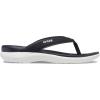 Crocs womens Capri V Sporty Flip FlopFlip-Flop(Black)