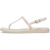 Crocs womens Miami Thong Sandal(Dew)