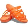 Crocs womens Splash Strappy Sandals(Persimmon)