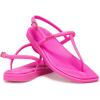 Crocs womens Miami Thong Sandal(Pink Crush)