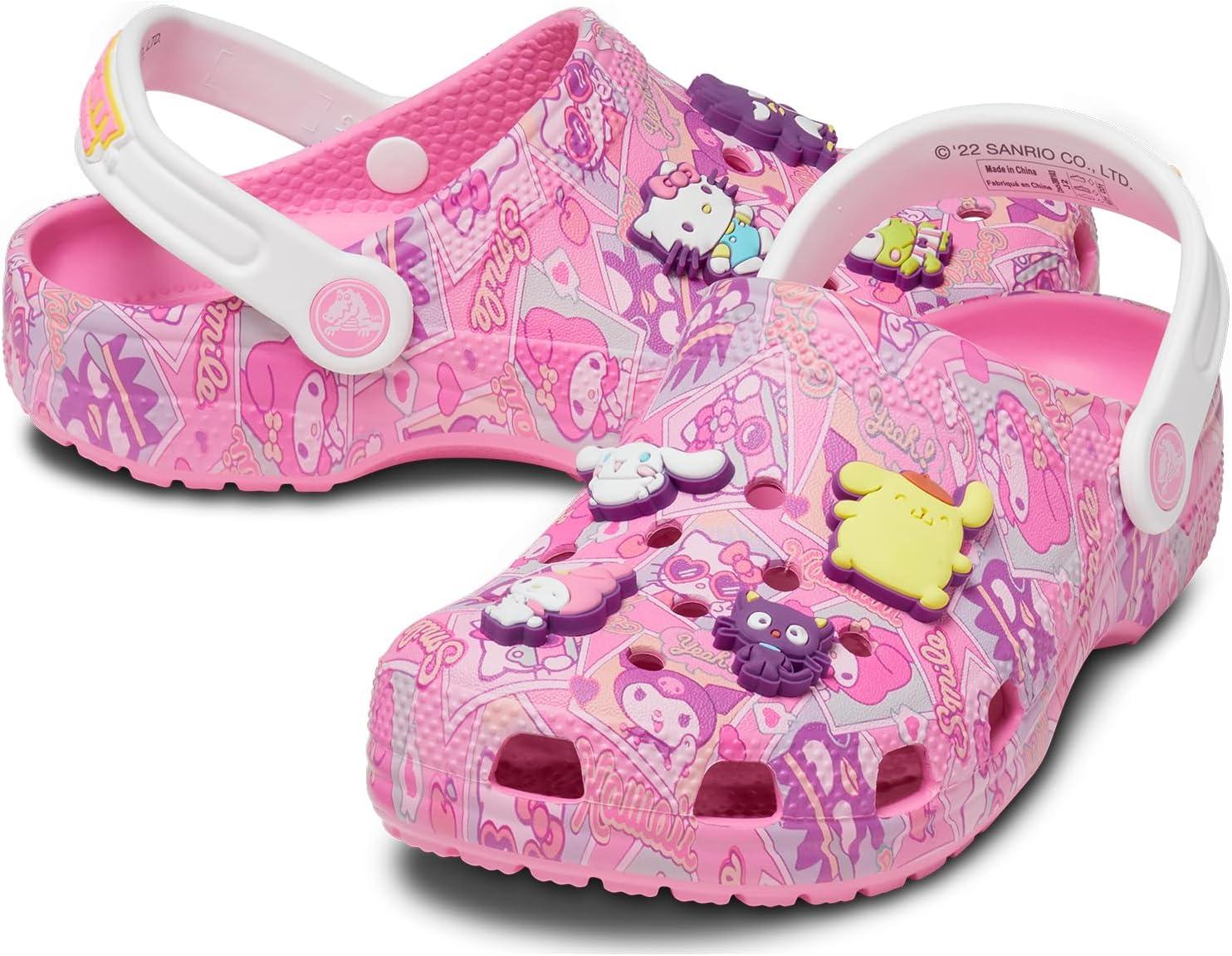 imageCrocs UnisexChild Classic Hello Kitty ClogClogPink