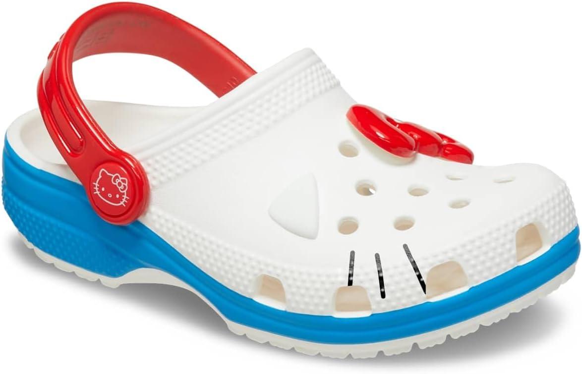imageCrocs UnisexChild Classic Hello Kitty ClogClogWhite