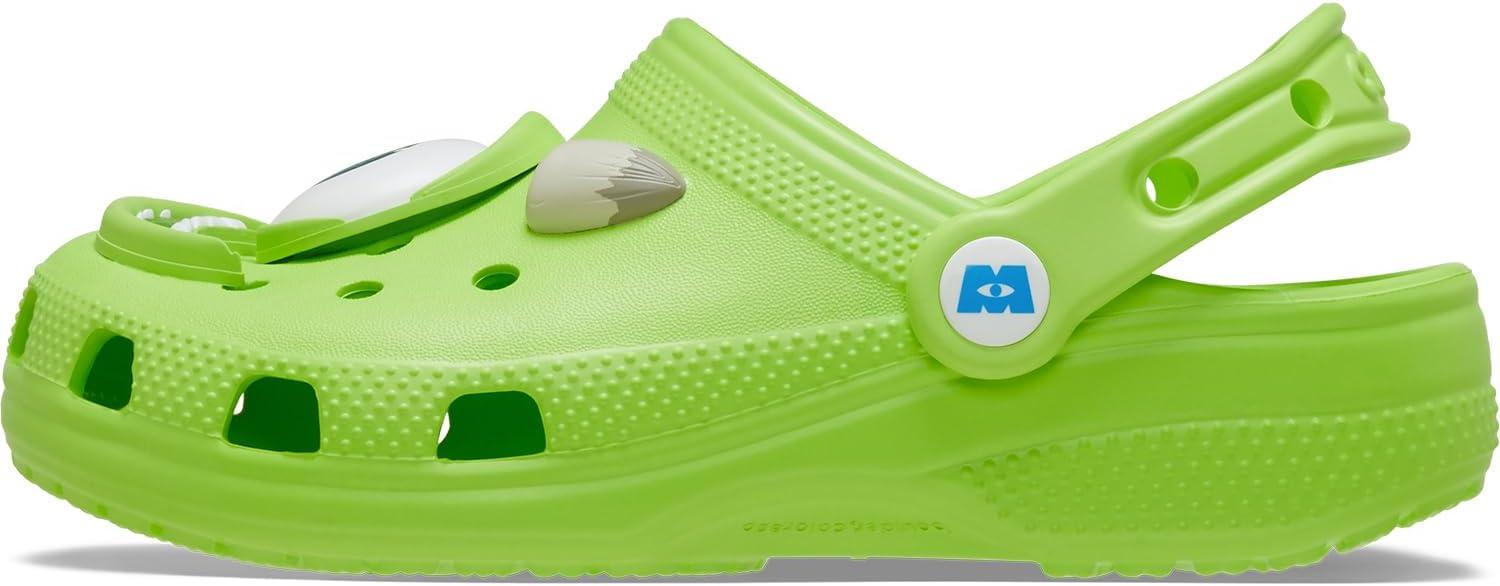 imageCrocs UnisexChild Disney Monsters Mike Wazowski Clogs Little KidBig KidMulti