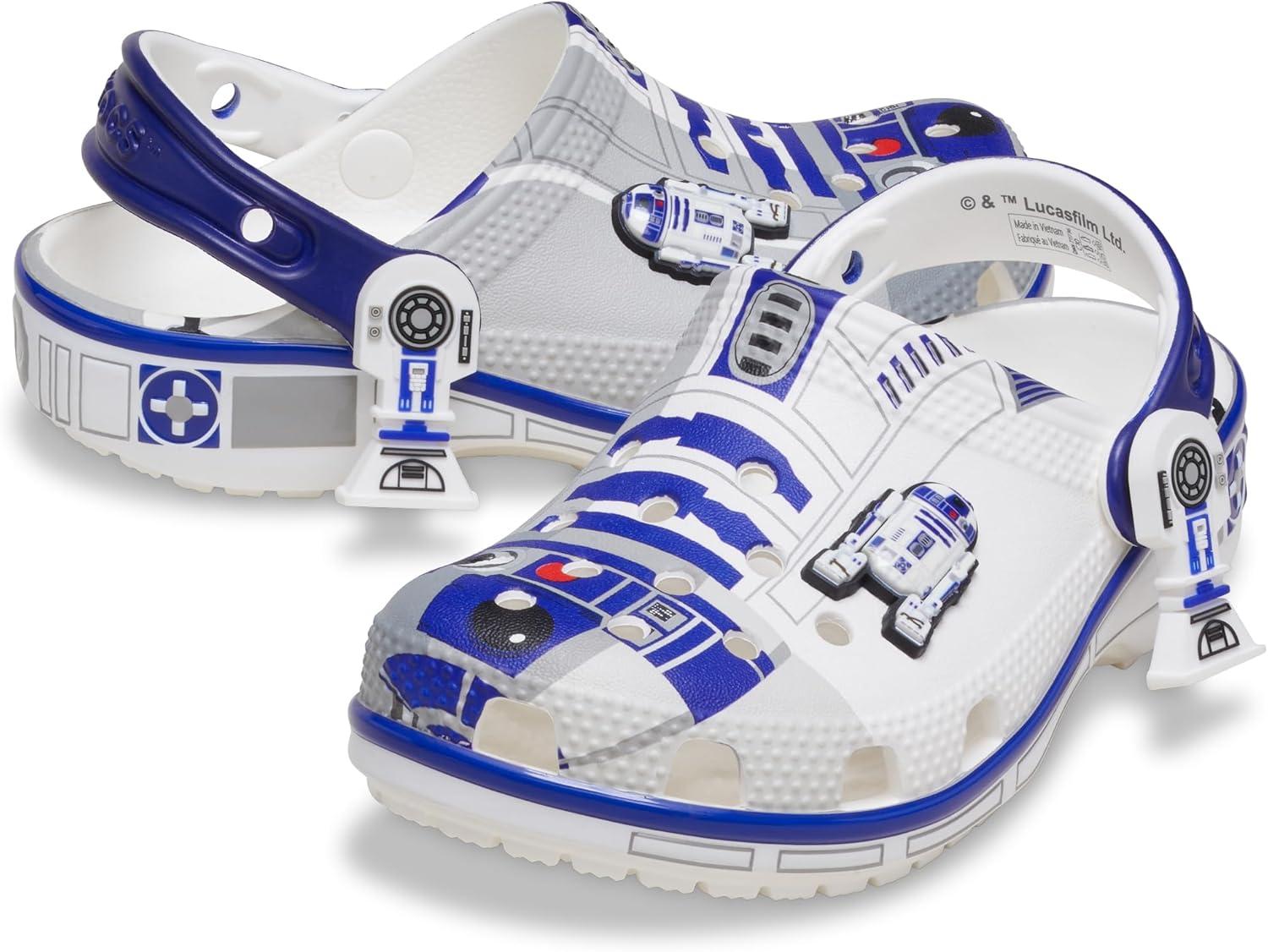 imageCrocs UnisexChild Star Wars R2D2 Classic ClogsMulti