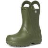 Crocs Kids’ Handle It Rain Boots(Army Green)
