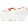 Crocs Unisex-Child Classic Graphic Clog(White)