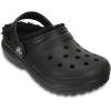 Crocs Unisex-Child Classic Lined Clog(Black/Black)