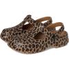 Crocs Unisex-Child Classic Mary Jane Clogs (Little Kid/Big Kid)(Sepia/Leopard)