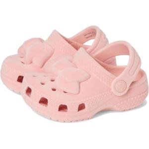Crocs Unisex-Child Classic Graphic Clog(Powder Pink Velvet)