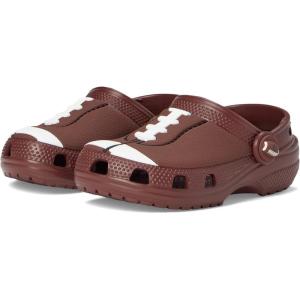 Crocs Unisex-Child Classic Sports Clog (Toddler)(Football)