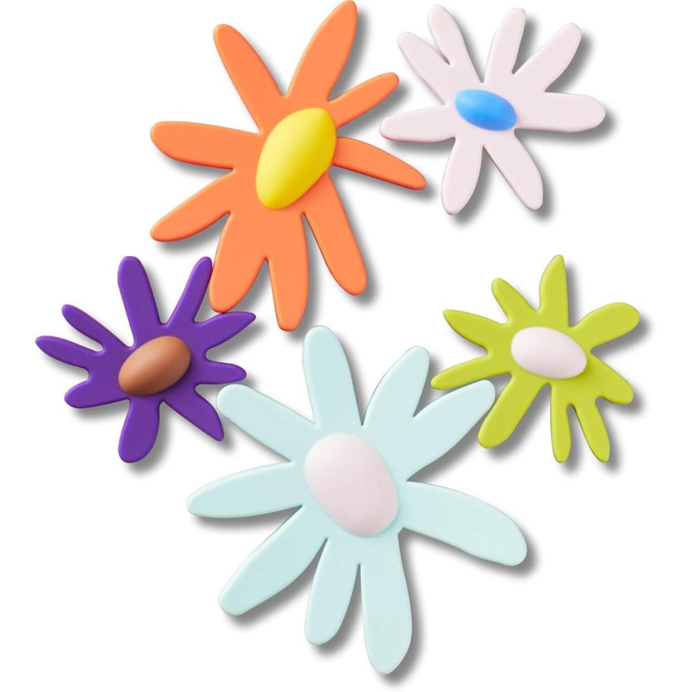 imageCrocs Jibbitz Floral Shoe CharmsCrafted Daisy Floral