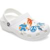 Crocs Jibbitz Fantastic 4 Marvel Shoe Charms, Marvel Universe, 5-Pack
