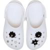 Crocs Jibbitz Floral Shoe Charms(Black Velvet Flower)