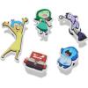 Crocs Jibbitz Inside Out Pixar Shoe Charms, Pixar, 5-Pack