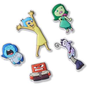 Crocs Jibbitz Inside Out Pixar Shoe Charms, Pixar, 5-Pack