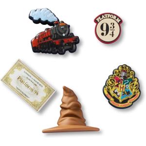 Crocs Jibbitz Wizarding World of Harry Potter Shoe Charms, Wizarding World, 5-Pack