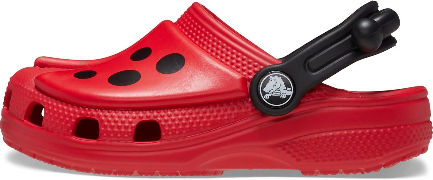 imageCrocs Classic I AM ClogsVarsity RedBlack Ladybug