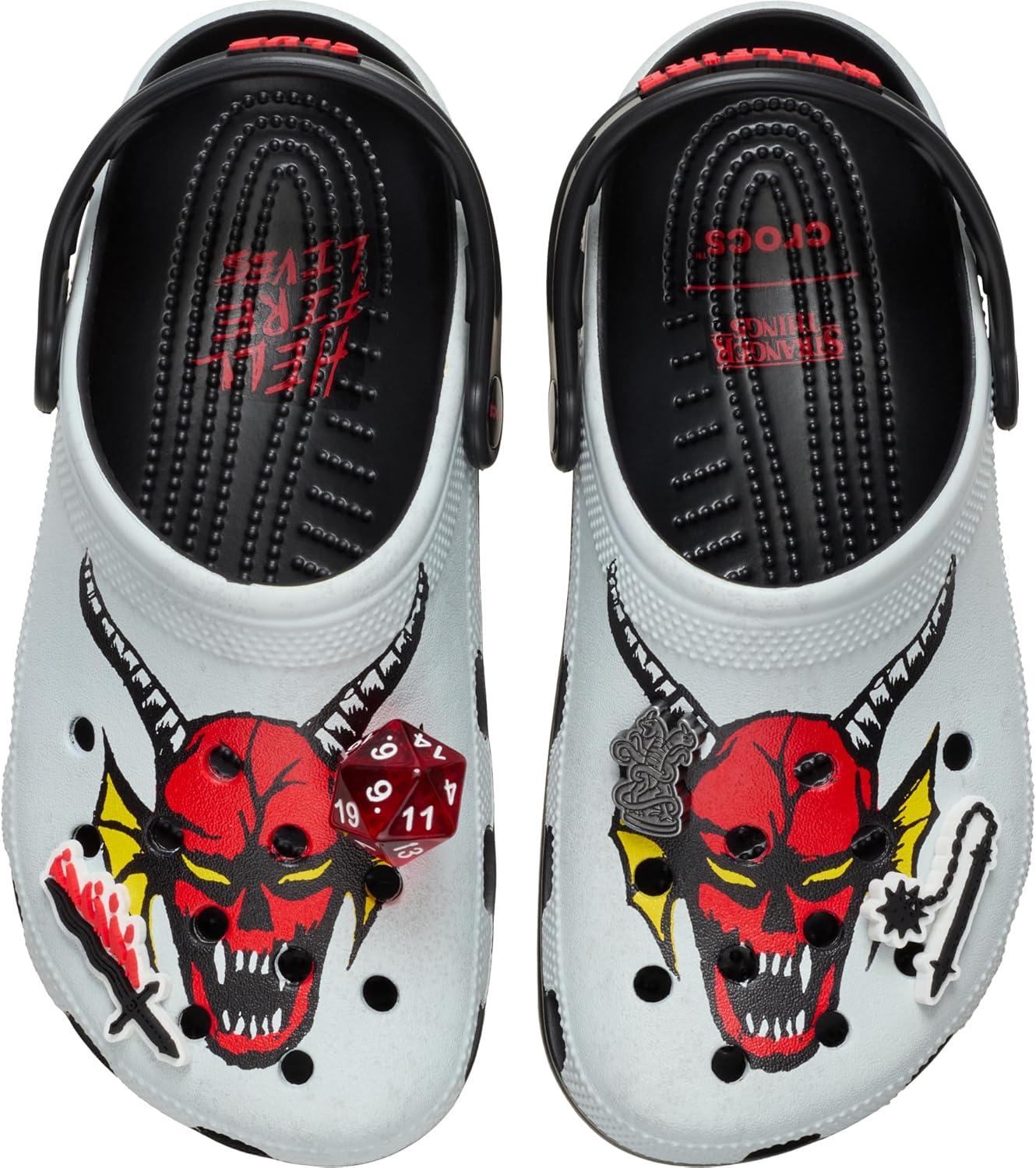 imageCrocs UnisexAdult Stranger Things Classic ClogsHellfire