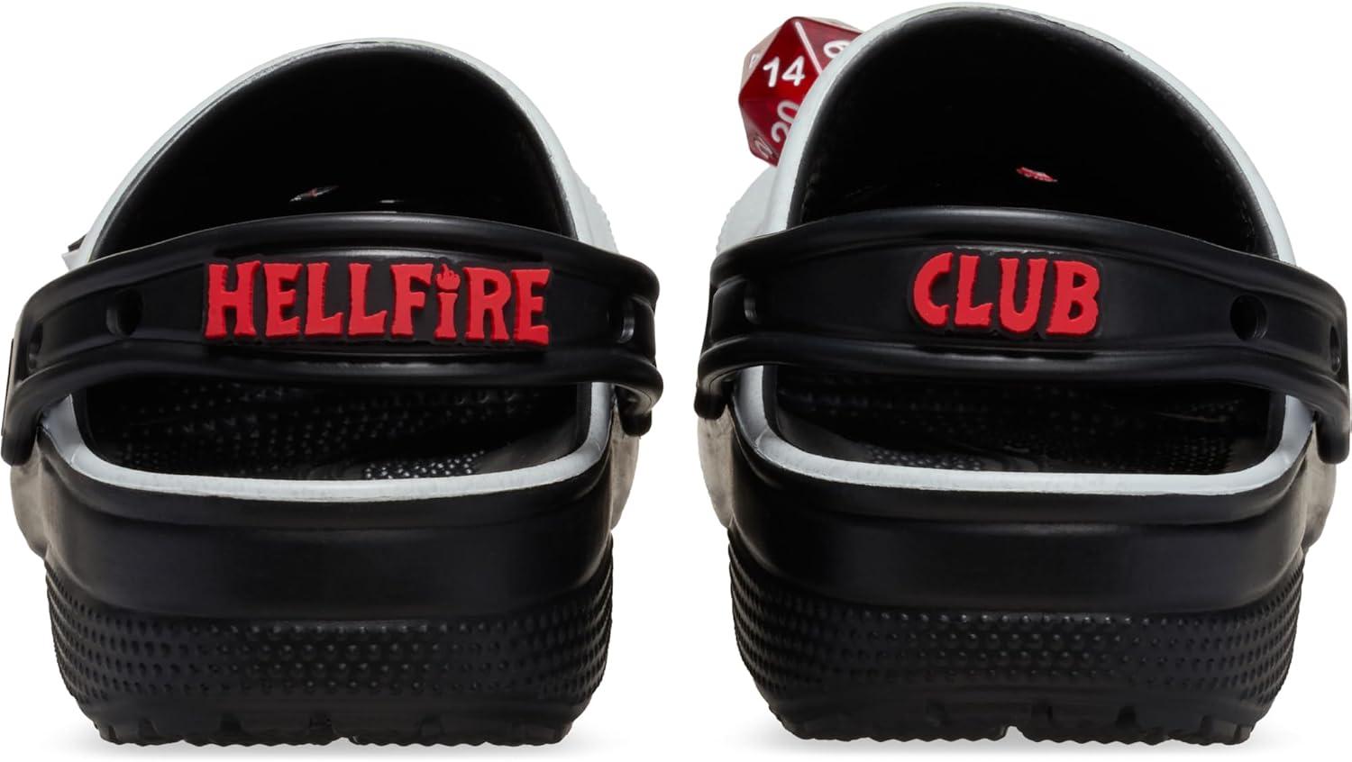 imageCrocs UnisexAdult Stranger Things Classic ClogsHellfire