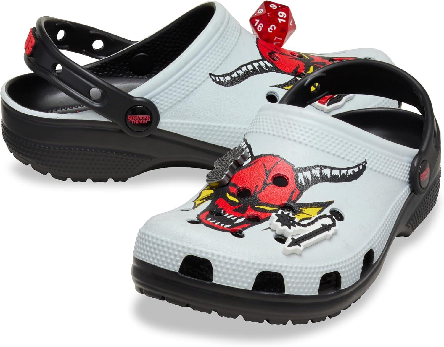 imageCrocs UnisexAdult Stranger Things Classic ClogsHellfire