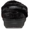 Crocs Unisex-Adult Classic Unfurgettable Lined Clogs, Fuzzy Slippers(Black)