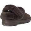 Crocs Unisex-Adult Classic Unfurgettable Lined Clogs, Fuzzy Slippers(Espresso Vegan Suede)