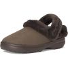 Crocs Unisex-Adult Classic Unfurgettable Lined Clogs, Fuzzy Slippers(Espresso Vegan Suede)