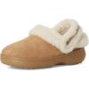 Crocs Unisex-Adult Classic Unfurgettable Lined Clogs, Fuzzy Slippers(Sepia Vegan Suede)