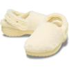 Crocs Unisex-Adult Classic Unfurgettable Lined Clogs, Fuzzy Slippers(Vanilla)