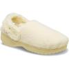 Crocs Unisex-Adult Classic Unfurgettable Lined Clogs, Fuzzy Slippers(Vanilla)