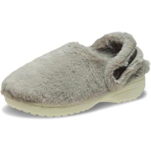 Crocs Unisex-Adult Classic Unfurgettable Lined Clogs, Fuzzy Slippers(Mushroom)