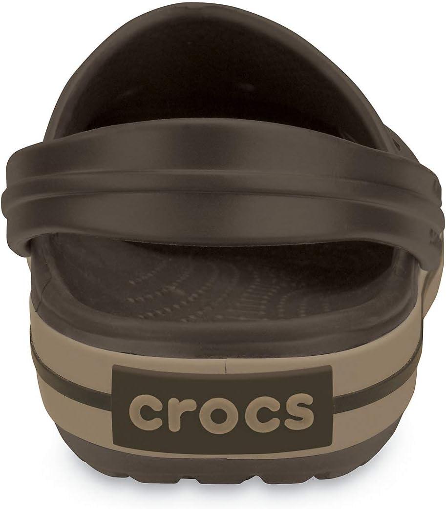 imageCrocs Unisex Adult Crocband ClogBrown Espresso Khaki