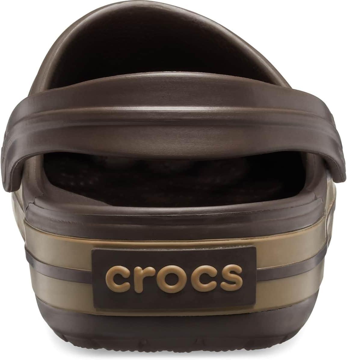 imageCrocs Unisex Adult Crocband ClogEspresso Khaki