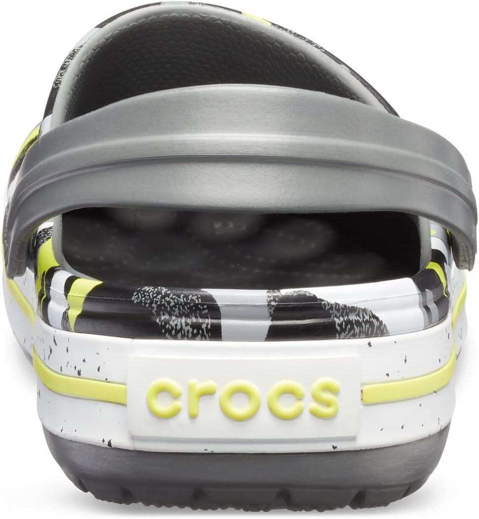 imageCrocs Unisex Adult Crocband ClogMulticolour Camo Graphite