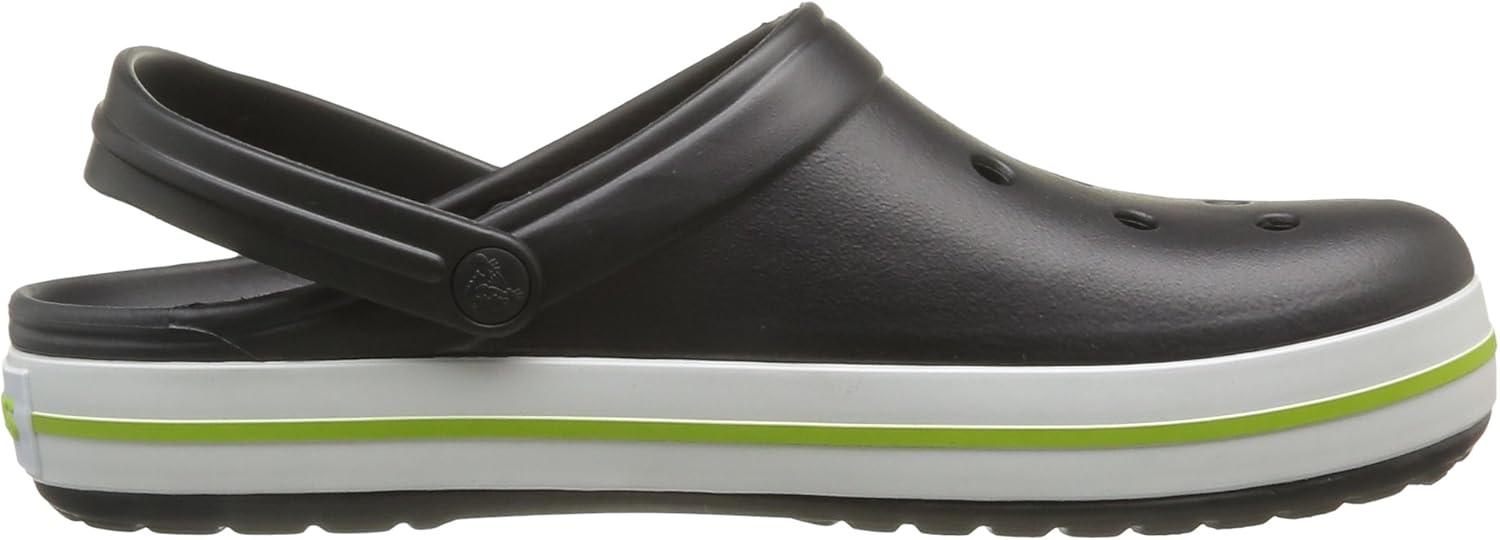 imageCrocs Unisex Adult Crocband ClogOnyx Volt Green