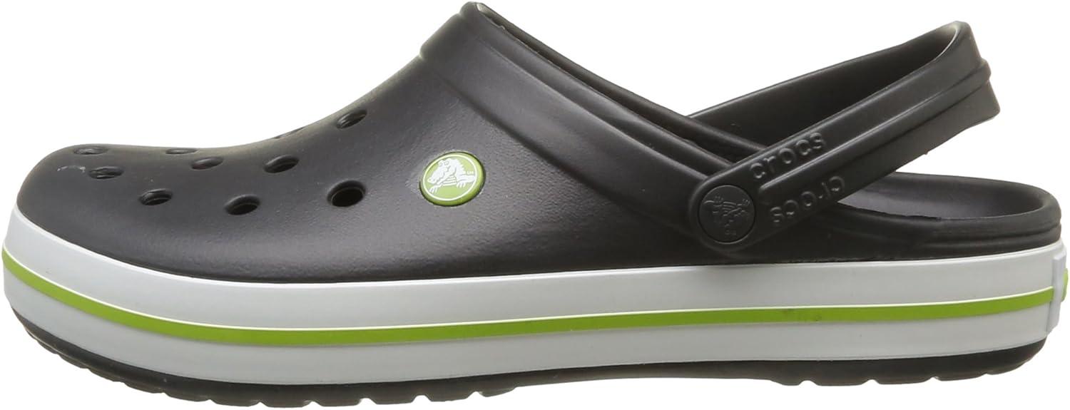 imageCrocs Unisex Adult Crocband ClogOnyx Volt Green