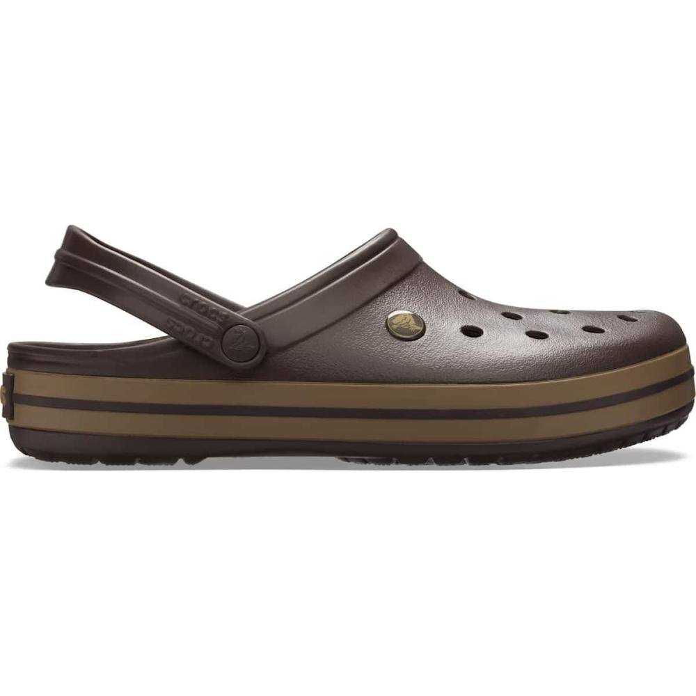 imageCrocs Unisex Adult Crocband ClogEspresso Khaki