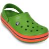 Crocs Unisex Adult Crocband Clog(Parrot Green Tangerine)