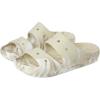 Crocs unisex-adult Classic Marbled Sandals(Bone/Multi)