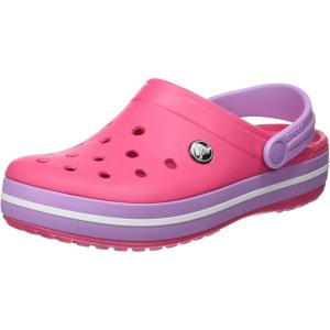 Crocs Unisex Adult Crocband Clog(Paradise Pink/Iris)