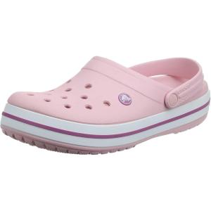 Crocs Unisex Adult Crocband Clog(Pearl Pink/Wild Orchid)