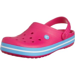 Crocs Unisex Adult Crocband Clog(Pink Candy Pink Bluebell)